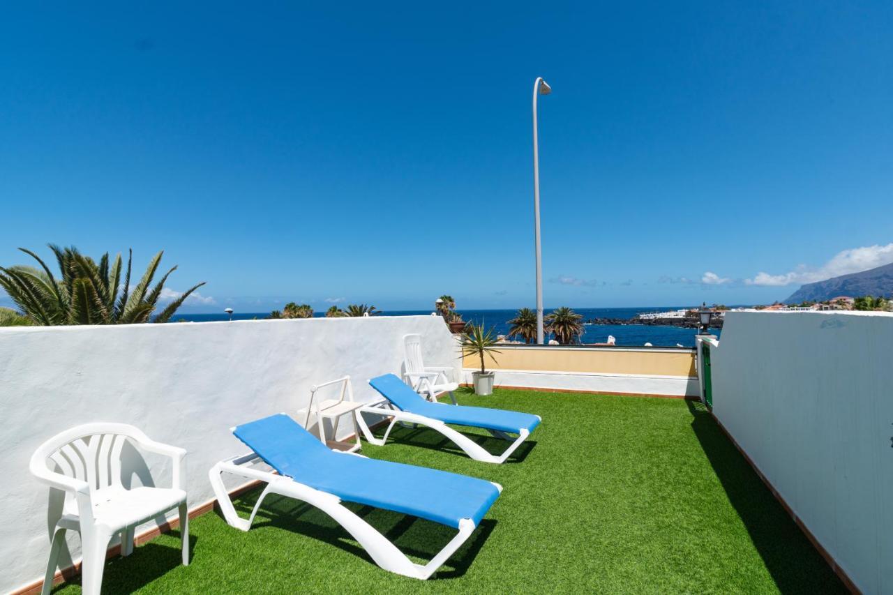 Appartamento El Varadero Grande terrasse ensoleillée face à la mer Puerto de Santiago  Esterno foto
