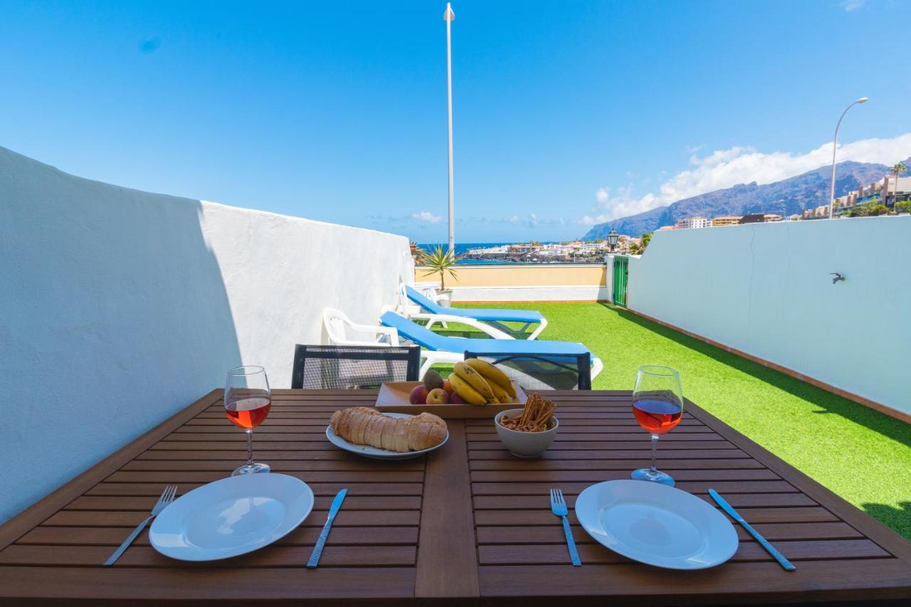 Appartamento El Varadero Grande terrasse ensoleillée face à la mer Puerto de Santiago  Esterno foto